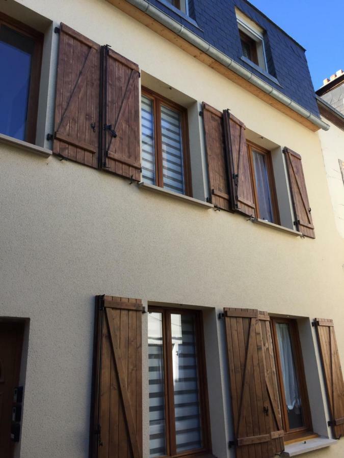 Appartement Cinéma vidéo-projecteur et garage Honfleur Extérieur photo